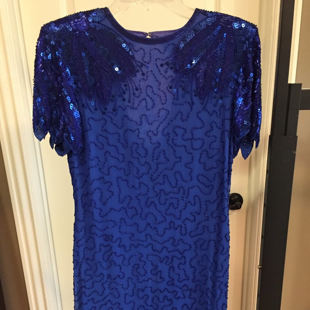 Silk Studio Morgan Taylor Petites 100% Silk Dress Size 4P